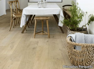 FICELLE 260 HUILE XXL - Brushed floating wooden parquet _ Décoplus Parquets