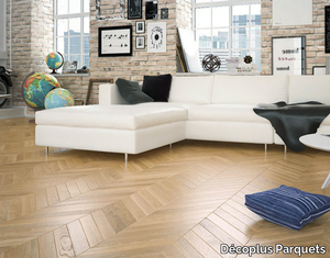 POINT DE HONGRIE NOBLESS NATUREL - Solid wood parquet _ Décoplus Parquets