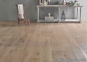 BYBLOS - Floating brushed oak parquet _ Décoplus Parquets