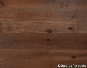 HOLLISTIC FUME - Floating brushed oak parquet _ Décoplus Parquets