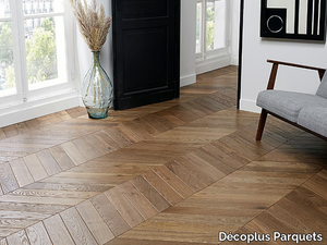 POINT DE HONGRIE HERITAGE - Solid wood parquet _ Décoplus Parquets