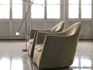 ELDORA - Armchair with armrests _ Désirée divani