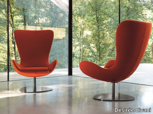 WING - Swivel armchair _ Désirée divani