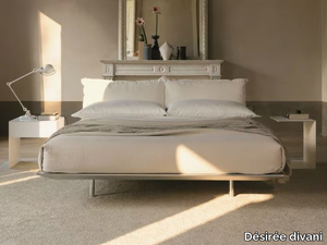 PLATZ - Double bed with upholstered headboard _ Désirée divani