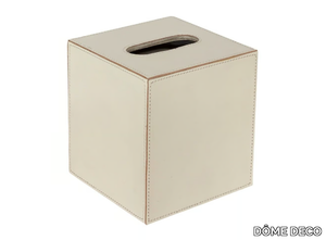 ANA - Countertop leather hand towel dispenser _ DÔME DECO