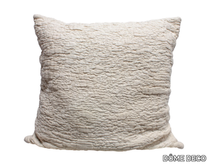 ANEMONE - Solid-color square cushion _ DÔME DECO