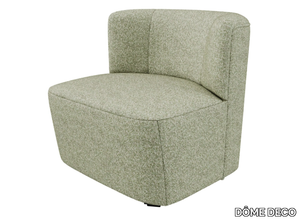 ABEL - Fabric armchair _ DÔME DECO