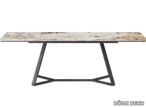 VENETO - Extending porcelain stoneware table _ DÔME DECO