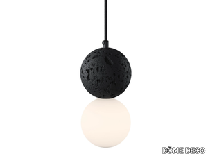 DOI - LED cement pendant lamp _ DÔME DECO