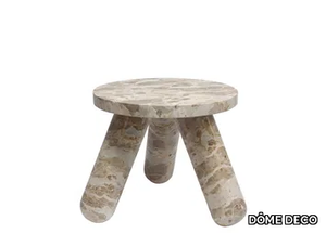 BENTON - Low marble coffee table _ DÔME DECO