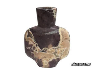 ELIRA - Rojo Levanto marble vase _ DÔME DECO