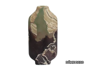 ESME - Rojo Levanto marble vase _ DÔME DECO