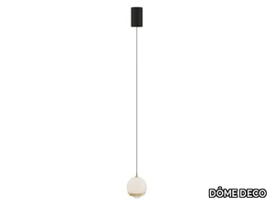 HOLT - LED marble pendant lamp _ DÔME DECO