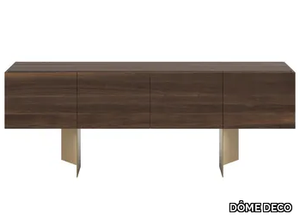 KALBA - Wooden sideboard with doors _ DÔME DECO