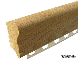 NOVOMOLDURA 2 WOOD - Decorative edge profile for floors for walls _ EMAC Italia