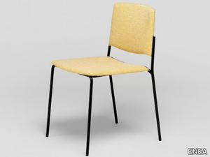 EMA 4L - Upholstered stackable chair _ ENEA