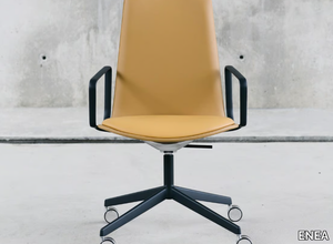 LOTTUS CONFERENCE - Office chair with castors with armrests with 4-Spoke base _ ENEA