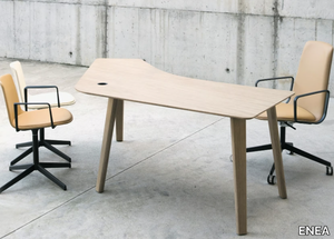 LTS SYSTEM - L-shaped wooden office desk _ ENEA