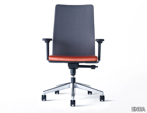 MOVADO - Office chair with castors with 5-Spoke base _ ENEA