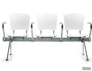 EINA - Beam seating with armrests _ ENEA