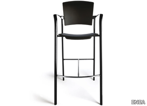 EINA - High stool with armrests _ ENEA