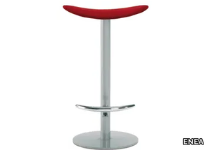 COMA - High steel stool with footrest _ ENEA