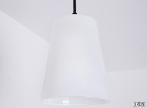 DIN-DON - LED opal glass pendant lamp _ ENGI