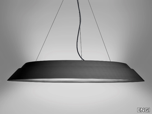 LUNA NUOVA - LED acoustic aluminium pendant lamp _ ENGI