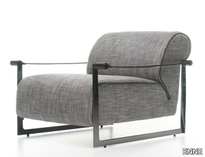 ANNYSA - Sled base fabric armchair _ ENNE
