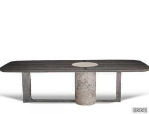 TITANO - Rectangular dining table _ ENNE