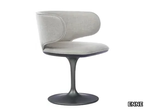 PETRA-B - Fabric chair with armrests _ ENNE