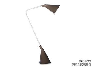 DUFFY - LED tanned leather floor lamp _ ENRICO PELLIZZONI