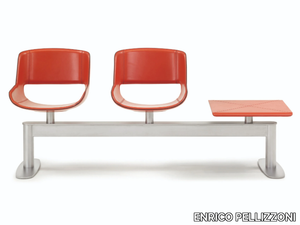 AMARANTA - Freestanding beam seating _ ENRICO PELLIZZONI