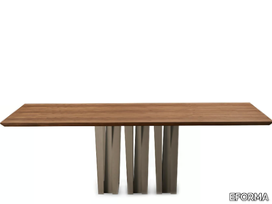 NARCISO - Rectangular wooden table _ EFORMA