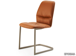 COS - Cantilever upholstered leather chair _ EFORMA