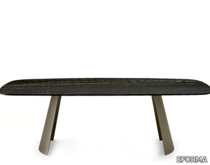 DORIAN - Rectangular ceramic table _ EFORMA