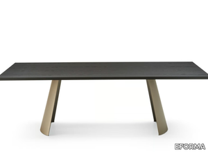 DORIAN - Rectangular wooden table _ EFORMA
