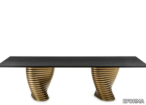 ROTOLO - Rectangular wooden table _ EFORMA