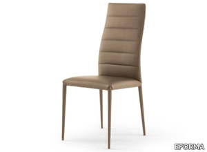 ALTEA - Upholstered leather chair _ EFORMA