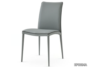 ASIA EDGE - Upholstered leather chair _ EFORMA