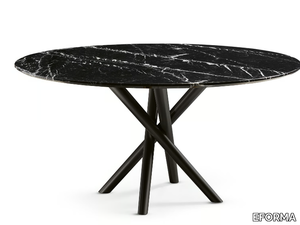 BALY - Round marble table _ EFORMA