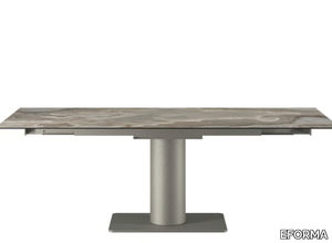 CILINDRO - Extending rectangular ceramic table _ EFORMA