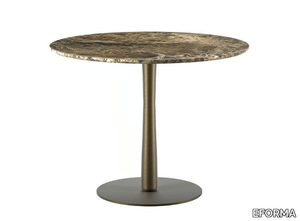 FILÙ BISTRO - Round marble table _ EFORMA