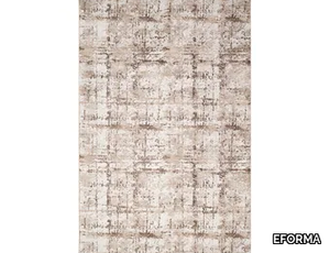 ALICE - Solid-color rectangular fabric rug _ EFORMA