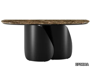 ONDA - Rectangular marble console table _ EFORMA