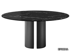 DORA - Round marble table _ EFORMA