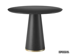 TED BISTRO - Round crystal table _ EFORMA