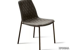 LENNY - Upholstered leather chair _ EFORMA