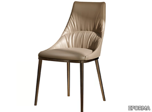 SOFIA - Upholstered leather chair _ EFORMA