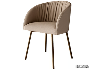 VULCANO - Swivel fabric easy chair _ EFORMA